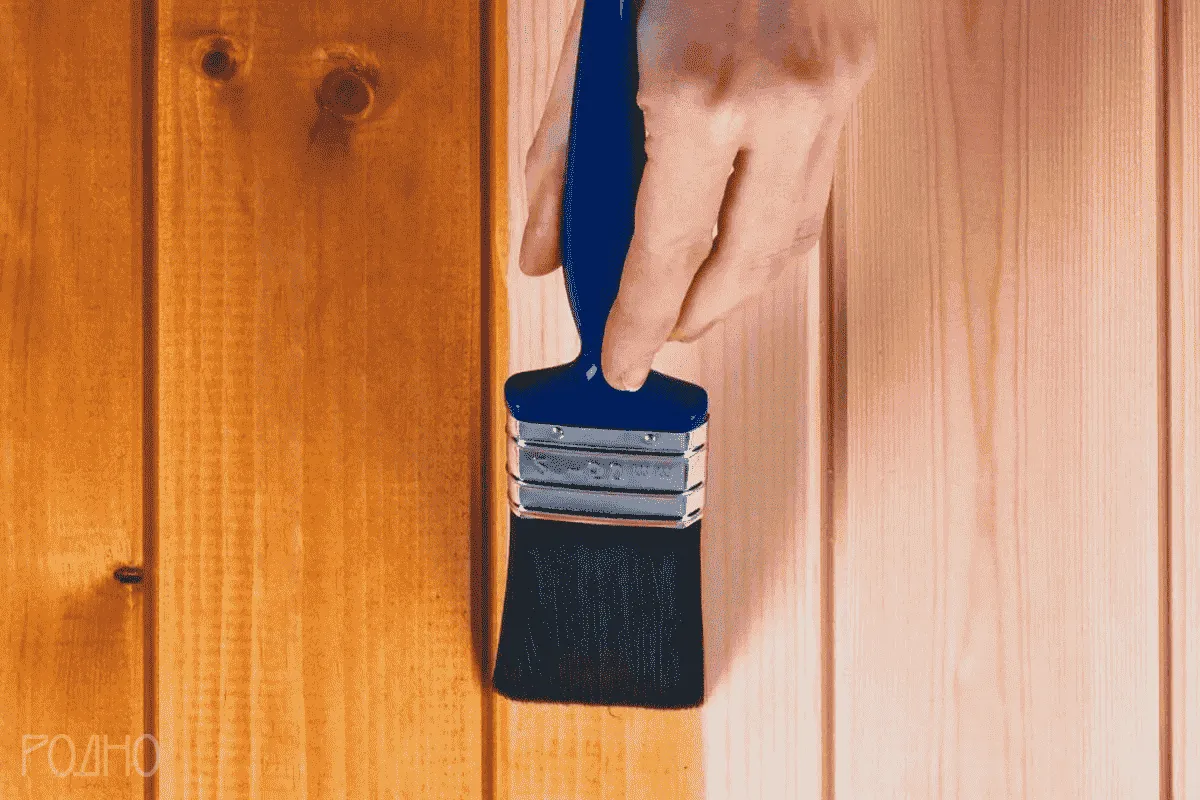 Виды составов для обработки вагонки